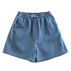 Details: Gender: Women Item Type: Shorts Material: 75% Cotton, 25% Polyester Season: Summer Pattern: Solid Style: Casual, Loose, Retro Waist Type: Elastic Waist Size: M Waist: 68.00 - 94.00 cm/ 26.77 - 37.01 " Length: 43.00 cm/ 16.93 " Hip: 130.00 cm/ 51.18 " Thigh: 72.00 cm/ 28.35 " Bottom: 70.00 cm/ 27.56 " Size: L Waist: 72.00 - 98.00 cm/ 28.35 - 38.58 " Length: 44.00 cm/ 17.32 " Hip: 134.00 cm/ 52.76 " Thigh: 76.00 cm/ 29.92 " Bottom: 72.00 cm/ 28.35 " Summer Denim Shorts, Summer Shorts Denim, Summer Pattern, Summer Denim, Summer Patterns, Short En Jean, Shoe Box, Waist Size, Suits You