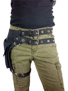 Leg Pouch, Leather Utility Belt, Thigh Bag, Hip Purse, Thigh Holster, Festival Belt, Holster Bag, Leg Bag, Utility Belt