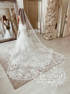 Sparkly Sequin Strapless Sweetheart Neck Mermaid Wedding Dress with Open Illusion Back AWD1768-SheerGirl Cheap Bridal Dresses, Long Gown For Wedding, Floral Lace Wedding Dress, Sweep Train Wedding Dress, Court Train Wedding Dress, Wedding Gown Backless, Mermaid Sweetheart, Long Train Wedding Dress, White Wedding Gowns