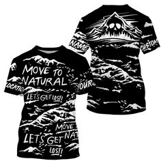 Specially designed for proud hikers. Let's wear this awesome shirt and be bold. PERSONALIZED HIKERS SHIRT: This super cool shirt is exactly what all hikers are looking for. Click “Customize Now” and add your name/number to make it a unique one that brings your own signature. UPF 30+ SPF PROTECTION: Be confident on your hike with this protective shirt from harmful UVA/UVB rays. UNISEX ADULTS & KIDS: Our hiking jerseys are all ideal for men, women & youth hikers. Check the size chart to find your Black Sublimation Print Top For Outdoor Activities, Black Crew Neck Shirt For Outdoor Activities, Black Graphic Print Shirt For Outdoor Activities, Black Pre-shrunk Shirt For Outdoor Activities, Casual Black T-shirt For Hiking, Black Short Sleeve Adventure Shirt, Black Custom Print Tops For Outdoor, Black Short Sleeve Shirt For Adventure, Black Custom Print T-shirt For Outdoor Activities