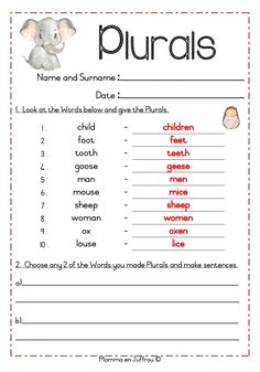 a printable worksheet with words and pictures on it