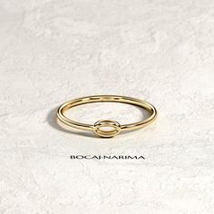 Tiny 14K Gold Ring / Small Link Ring / Mini Gold Ring / Single Link Gold Ring / Minimalist Ring / Small Circle Open Ring / Gift For Women ▶ Watch Ring In 360o >> http://bit.ly/BN152 ★ Details : ✔ Ring Width 1.2 mm ✔ Link Size 5.5x3.5 mm ✔ Metal 14K / 18K Solid Gold ✔ Gold Color Yellow / White / Rose ✔ Ring US Size 3-11 / Contact me for other ★ Features : ✔ Handmade & Made to order. ✔ Ready to ship in 6-10 Business days. ✔ Complimentary gift wrapping. ✔ Free insured worldwide shipping. Women Circle, Link Ring, Women's Circle, Stackable Wedding Bands, Mini Gold, Gold Rings Stackable, Zierlicher Ring, Linking Rings, Small Circle