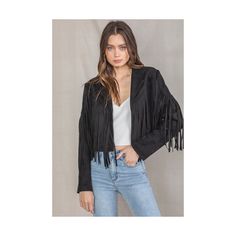 FRINGE SUEDE MOTO JACKET -SUEDE FABRIC [Size Chart] S (US 3-5) - Bust 33"- 35" / Waist 26"- 27" / Hips 35"- 36" M (US 7-9) - Bust 35"- 37" / Waist 28"- 29" / Hips 37"- 38" L (US 11-13) - Bust 37"- 39" / Waist 30"- 31" / Hips 39"- 40" Model is 5' 9'' and she is wearing size small Thank you for visiting our shop! Please contact us if you have any questions. Spring Biker Jacket With Fringe, Spring Fringed Long Sleeve Biker Jacket, Spring Fringe Long Sleeve Biker Jacket, Long Sleeve Biker Jacket With Fringe For Spring, Spring Fringe Biker Jacket, Casual Fitted Fringe Outerwear, Trendy Winter Outerwear With Fringe, Black Fringe Jacket Outfit, Fringe Jacket Outfit