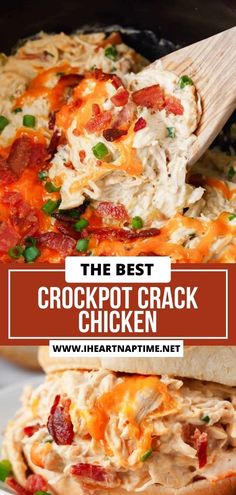 the best crockpot cracker chicken recipe is made in an instant pressure cooker