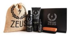 Zeus Deluxe Beard Grooming Kit for Men Beard Grooming Kit, Bald Men With Beards, Hunting Birthday, Beard Care Kit, Beard Shampoo, Bald With Beard, Men Beard, Cool Gadgets For Men, Beard Kit