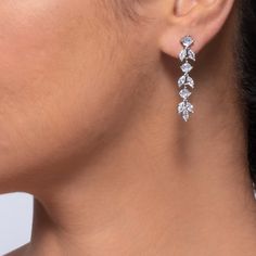 ❤️Best Quality ❤️Best Pricing❤️Best Customer Service 🖤Specification For Earrings: * Length: 3.2 * Width: 1 * Weight: 7 * Metal Type: Silver, Rose Gold Plated, Yellow Gold Plated * Stone: AAA Cubic Zirconia * Stud of earrings are made of 925 Sterling Silver * Nickel Free, Zinc Free 🖤 Hypoallergenic, lead-free & nickel-free. 🖤Packaging: Comes in a gift box, an organza bag (as shown in the last picture) and a message card you have selected 🖤Message card numbers A. I COULDN'T SAY I do WITHOUT YO Silver Drop Earrings For Bridal Party, Elegant Bridal Earrings With Prong Setting For Party, Silver Drop Earrings For Party Bridal Accessories, Cubic Zirconia Linear Earrings For Wedding, Elegant Linear Drop Earrings For Wedding, Elegant Wedding Drop Linear Earrings, Formal Bridal Accessories With Matching Drop Earrings, Wedding Linear Earrings With Prong Setting, Dangle Linear Earrings With Prong Setting For Wedding