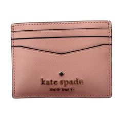 Check out Kate Spade Staci Saffiano Leather Small Slim Card Holder Chalk Pink Wallet, the latest item I added on eBay! #eBay #eBaySeller Kate Spade Chalk Pink, Kate Spade Staci, Pink Wallet, Kate Spade New York, Chalk, Women's Accessories, Kate Spade, Card Holder, Shoe Accessories