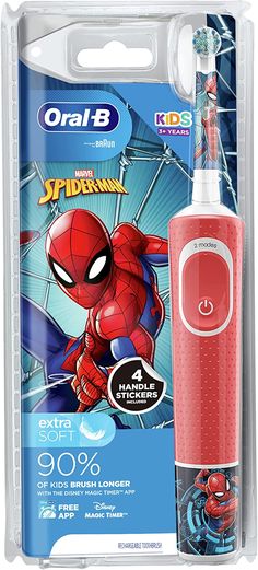 Bee Birthday Cake, Spiderman Stickers, Spiderman Invitation, Kids Electric Toothbrush, Toothbrush Design, Kids Toothbrush, Army Men Toys, Best Christmas Toys, Spiderman 2