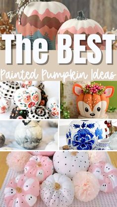 the best painted pumpkin ideas for fall