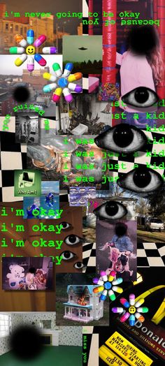 a collage of photos with different types of eyeballs and text on the image