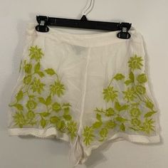 Topshop | Shorts | White Embroidered Shorts | Poshmark White Embroidered Summer Shorts, Floral Embroidery Shorts For Summer Vacation, White Floral Embroidered Shorts, White Floral Embroidery Shorts, Embroidered Shorts For Spring Vacation, Spring Vacation Embroidered Shorts, Summer White Bottoms With Floral Embroidery, White Bottoms With Floral Embroidery For Summer, White Floral Embroidered Summer Bottoms