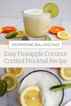 Enjoy a refreshing and supportive drink with this adrenal support mocktail. This particular cortisol mocktail recipe blends tropical flavors into a pineapple coconut mocktail that is simply delicious. Explore the health benefits of pineapple cortisol drinks, and why it makes an excellent choice for those managing PCOS. This PCOS mocktail is designed to help regulate stress and support overall well-being! Coconut Mocktail, Health Benefits Of Pineapple, Benefits Of Pineapple, Pineapple Health Benefits, Adrenal Support, Pineapple Coconut, Mocktail Recipe, Hormone Health, Good Health Tips