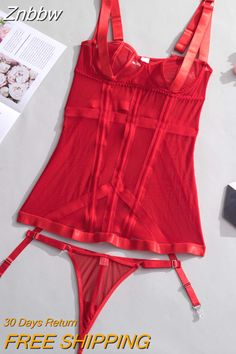 Shipping: Worldwide Express Shipping AvailableDelivery time: 🚚7-15Days Fast ShippingReturns: Fast refund,💯100% Money Back Guarantee.SPECIFICATIONSSpecial Use: Exotic ApparelPattern Type: SolidOrigin: Mainland ChinaModel Number: LingerieMaterial: LinenItem Type: Baby DollsGender: WOMENFabric Type: LaceDecoration: LaceCN: GuangdongBrand Name: ELLOLACE Red Camisole For Party, Lace Lingerie Dress, Body Hot, Lingerie Patterns, Lace Decor, Lingerie Dress, Lace Lingerie, Hot Outfits, Brunei