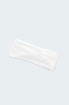 PRODUCT INFO Headband Wide fit Cotton, Spandex Measurements (In): Length 9.25 Item care: Wash with similar color White Sweatband Headband, White Elastic Headband, Headband Wide, Denim Sweater, White Headband, Swimwear Dress, Knitted Tops, Belly Chain, Graphic Tops