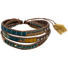 Playful colors and textures are artfully combined to make the lighthearted LuLu Beaded Stacked Bracelet. Its clever but comfortable mock wrap design gives you the look of a wrap bracelet with an easy slide pull closure. Hand-beaded by women artisans in Guatemala at La Casa. Waxed thread & glass beads Slide pull closure with tassel ends 2.5" - 4" diameter (6.4 - 10.2 cm) Handmade in & fairly traded from Guatemala Playful Colors, Paw Print Jewelry, Spirit Clothing, Ribbon Jewelry, Fair Trade Jewelry, Yellow Turquoise, Printed Jewelry, Flip Flop Shoes, Wrap Bracelets