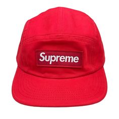 Supreme Ss19 Military 5-Panel Camp Cap Red Trusted Seller 100% Authentic Fast Shipping Ss19 Cotton Adjustable Strap Made In Usa In Most Cases We Do Not Keep Original Packaging From Brands Unless It Is Shown In Our Listing Pictures, This Applies To All Clothing In Our Shop. All Pictures Are Taken By 0riginalfeet. Sporty 5-panel Hat With Logo Patch, Red Snapback Baseball Cap For Outdoor Activities, Red Baseball Cap Snapback For Outdoor Activities, Red Six-panel Baseball Cap For Streetwear, Sporty Red Six-panel Snapback Hat, Red Snapback Hat With Logo Patch For Streetwear, Sporty Red Baseball Cap For Streetwear, Red Sporty Snapback Hat For Streetwear, Sporty Red Snapback Hat For Streetwear