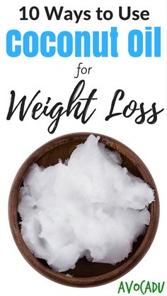 10 Ways to use coconut oil for weight loss! Add this healthy food to your diet today to lose weight fast! http://avocadu.com/coconut-oil-for-weight-loss/ Uses For Coconut Oil, Health Coconut Oil, Coconut Oil Recipes, Coconut Health Benefits, Coconut Oil Uses, Benefits Of Coconut Oil, Coconut Oil For Skin, How To Eat Less