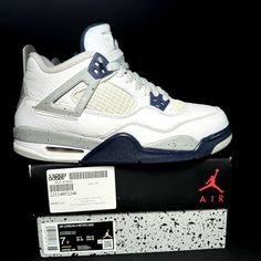 Size 7 Mens 100% Authentic Check Pictures For Condition Ships Within 24 Hours Of Purchase Delivered To Your Doorstep In 2-5 Business Days Air Jordan 4 White Leather With Rubber Sole, White Leather Air Jordan 4 With Rubber Sole, Casual Air Jordan 4 White With Rubber Sole, Casual White Air Jordan 4 With Rubber Sole, White Mid-top Air Jordan 4 With Branded Insole, Air Jordan 4 High-top With Speckled Midsole For Sports, Air Jordan 4 With Speckled Midsole For Sports, Casual Air Jordan 4 With Contrast Sole, Casual Air Jordan 4 Sports Shoes With Perforations