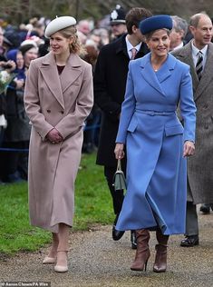 Kate and her children accompany Charles and Camilla to church