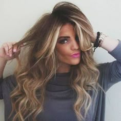 37 Newest Hottest Hair Colour Tips For 2015 | Hairstyles Colored Hair Tips, Hot Hair Colors, Ombré Hair, Hair Color And Cut, Balayage Highlights, Great Hair, Hair Skin