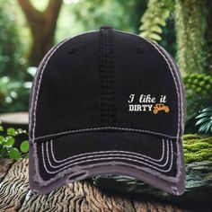 This dad hat is a 100% cotton, soft, and unstructured 6-panel low-fitting hat. One size fits most adults witThis dad hat is a 100% cotton, soft, and unstructured 6-panel low-fitting hat. One size fits most adults with a metal buckle at the back. Gear up for your next adventure with this rugged distressed gray baseball cap, featuring an eye-catching embroidered design of an off-road vehicle and the bold statement 'Born to Ride.' Perfect for 4x4 enthusiasts, this cap is designed to celebrate the thrill of the off-road lifestyle, whether you're hitting the trails or just want to showcase your love for adventure. Crafted from a durable cotton blend, this cap offers both comfort and longevity. The distressed detailing gives it a worn-in, vintage look, making it a stylish choice for everyday wea Distressed Baseball Cap For Outdoor, Distressed Snapback Dad Hat For Outdoor, Distressed Trucker Baseball Cap For Outdoor, Distressed Dad Hat For Outdoor, Outdoor Distressed Trucker Hat, Distressed Trucker Hat For Outdoor, Cotton Trucker Dad Hat For Outdoor, Distressed Baseball Cap, Riding Hats