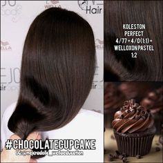 Chocolate Brown Hair Formula, Deep Chocolate Brown Hair, Deep Brown Hair, Dark Chocolate Hair, Redken Hair Color, Color Formulas, Redken Hair Products