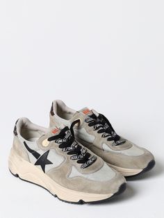 Sneakers GOLDEN GOOSE Woman color Ice Golden Goose Running Sole, Brand Sneakers, Goose Sneakers, Golden Goose Sneakers, Golden Goose Shoes, Golden Goose Deluxe Brand, Italian Fashion Designers, Fashion Baby, Sneaker Brands