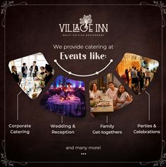 Book Your Event With Us, Catering Services Poster, Catering Creative Ads, Event Creative Ads, Event Poster Design Ideas Creative, Restaurant Creative Ads, Catering Poster, Event Promotion Ideas, Event Ads