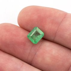 Natural emerald. Shape: rectangular emerald cut. Color: green. Clarity: semi-transparent. Origin: Brazil. All our gems are natural. Weight: 1.45 ct. Dimensions: 7.65 x 6.64 x 3.88 mm. Sent with UPS or FedEx. Import duties and taxes are included in the item price. We can make the jewel that you want with this gem or with other gems, we have more in stock. Contact us. Gia Certified Square Cut Green Emerald Ring, Green Emerald Cut Diamond Necklace, Emerald Cut Green Emerald Necklace, Green Emerald Cut Gemstones For May Birthstone, Emerald Cut Green Gemstones For May Birthstone, Emerald Cut Green Emerald Necklace For May Birthstone, Rectangular Green Emerald Necklace Gift, Octagon Green Emerald Ring, Octagonal Green Emerald Ring