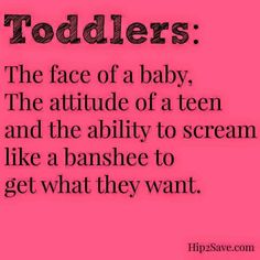 a pink background with the words toddlers on it and an image of a baby