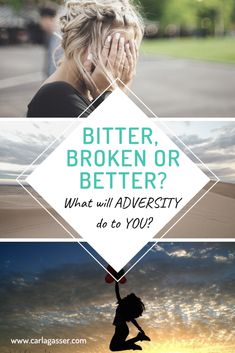 Adversity can do one of three things to you: It can turn you bitter, it can leave you broken, or it can make you better. The choice is yours. Women Living Well, Spiritual Attack, Womens Bible Study