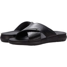 Mephisto Mens Conrad Sandals  -  10 / Black Buffalo/Randy Leather Slide Sandals With Textured Sole, Modern Leather Slides With Textured Footbed, Modern Leather Slides With Textured Sole, Modern Open Toe Slides With Ortholite Insole, Modern Synthetic Slides With Textured Footbed, Black Leather Slide Sport Sandals, Synthetic Sport Sandals With Textured Sole, Leather Cushioned Slide Sport Sandals, Leather Slide Sport Sandals With Cushioned Footbed