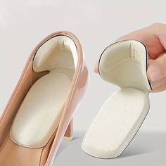 Season:All Seasons; Gender:Women's; Quantity:1 Pair; Type:Heel Protection Patch; Occasion:Daily,Casual; Material:Synthetic; Age Group:Adults'; Function:Anti-Wear,Correction,Nonslip,Fixed; Features:Slip Resistant; Shipping Weight:0.015; Listing Date:04/11/2023; Production mode:External procurement Kasut Tumit Tinggi, Comfortable High Heels, Adjustable Shoes, Heel Protector, Fotografi Digital, Stylish Heels, Heel Grips, Shoe Inserts, Fabric Shoes