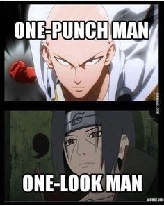 one punch man and one look man