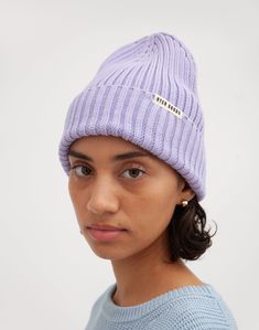 Limited edition beanies, sourced, knit and finished in NYC using leftover cotton yarns abandoned by the fashion industry. Thrift Haul, Cotton Beanie, The Fashion Industry, Fashion Industry, Beauty Bag, Socks And Hosiery, Active Wear Tops, Wool Yarn