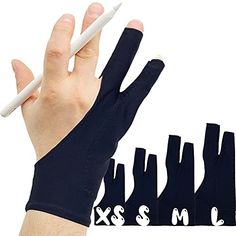 Graphic Tablet, Tablet Screen, Computer Components, Fingerless Gloves, 2 Pack, Gloves, Ipad, Tablet