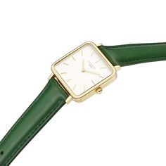 Modern Chic with a Conscience: The Hurtig Lane Neliö women's vegan leather square watch in Gold, White & Earth Green, perfectly balances contemporary style with ethical principles. Its striking square design and minimalist dial make this timepiece an instant classic, while the cruelty-free vegan leather strap showcases your commitment to sustainable fashion. The Neliö watch is more than just a stylish accessory - it's a symbol of your dedication to making a positive impact on the world. Powered Ethical Principles, Espadrilles Men, Earth Green, Vegan Store, Overnight Travel Bag, Vegan Bags, Backpack Tote Bag, Trainer Boots, Mens Shoes Boots