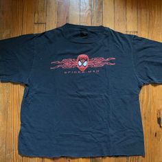 The Spider Man T Shirt Easy 30 day return policy Spiderman Tshirt Aesthetic, Vintage Spiderman Shirt, Spider Man Shirt Aesthetic, Vintage T Shirt Aesthetic, Cute Vintage Shirts, Spider Man Shirt Outfit, Aesthetic Shirts Vintage, Spider Man Outfits, Spider Man Clothes