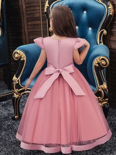 Silhouette Ball Gown Neckline Jewel Hemline/Train Ankle-Length Back Details Zipper Fabric Tulle, Polyester Embellishment Embroidered, Bows, Beaded Sleeve Length Sleeveless Fully Lined Yes Season Spring, Summer, Fall, Winter Weight 0.45kg Solid Color Short Sleeve Dress For Dress-up, Pink Sleeveless Gown For Dress-up Events, Pink Sleeveless Gown For Dress-up, Sleeveless Dress For Dress-up Occasions, Pink Sleeveless Gown For Fancy Dress, Spring Princess Style Solid Color Dresses, Pink Sleeveless Dress For Fancy Dress, Dresses With Bows, Kids Pageant Dresses