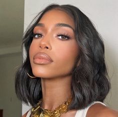 Hair Goal, 36th Birthday, Black Bob, Brown Skin Makeup, Birthday Inspiration, Perfect Hairstyle, Long Hairstyle