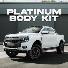 Next-Gen 2024 Ford Ranger Platinum + Predator X Body Kit Ultra Wide, Lift Kits, Ford Ranger, Alloy Wheel, Body Kit