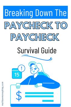 Breaking Down the Paycheck to Paycheck Survival Guide Stop Living Paycheck To Paycheck, Wholesome Living, Living Paycheck To Paycheck, Debt Repayment, Paycheck To Paycheck, Financial Strategies, Financial Peace, Spending Habits