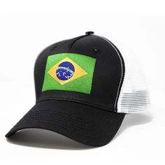 Snap closure BRAZIL FLAG HAT: Show your Brazilian pride with this high-quality embroidered Brazil flag baseball hat. Durable and made of the highest quality materials. NOT flimsy cheap material. Ultimate protection: Wearing a hat provides instant shade, which increases your cumulative total sun protection. This snapback cap provides sun protection and blocks out UVA and UVB rays to prevent sunburn and long-term skin damage. It protects your hair from dust and other particles. It is made of a ble Brazilian Flag, Weave Shop, Brazil Flag, Flag Hat, British Flag, Hats Snapback, Wearing A Hat, How To Show Love, Union Jack