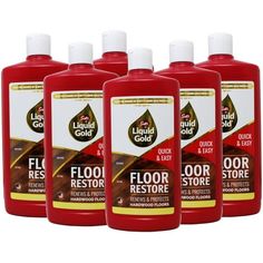 liquid gold floor restoreer, 4 - pack