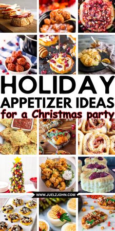 holiday appetizer ideas for a christmas party