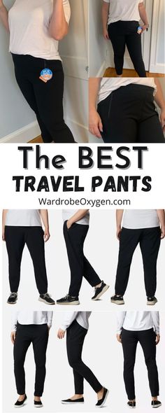 Searching for the Best Travel Pants. Like many women, I have a hard time finding pants that fit me well, suit my taste, and are appropriate for my lifestyle. So many styles with gappy waists, useless or no pockets, awkward seaming, or a single too short inseam option. So many weird shiny fabrics and narrow, binding bands of elastic and buttons that dig into your flesh and snaps that won't stay closed! Pants For Plus Size Women, Best Travel Pants For Women, Travel Pants For Women, Pants For Plus Size, Best Travel Pants, Personal Style Types, Plus Size Workwear, Fall Outfits For School