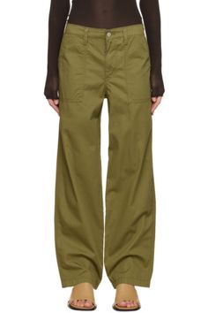 Martini Olive, Levis Outfit, Fly Logo, Twill Trousers, Accessories For Women, Luxury Streetwear, Martini, Cotton Twill, Patch Logo