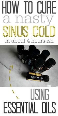 How to clear up your sinuses and breath freely after a nasty cold using essential oils! I can't believe how quickly this worked for me! Using Essential Oils, Cold Remedies, Oil Uses