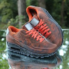 Mars Landing, Orange Color Schemes, Mars Rover, Red Planet, Air Force Ones, Unique Shoes, Nike Fashion, Nike Air Max 90, Sneaker Collection