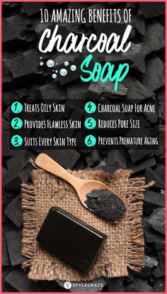 the benefits of charcoal soap for skin and hair